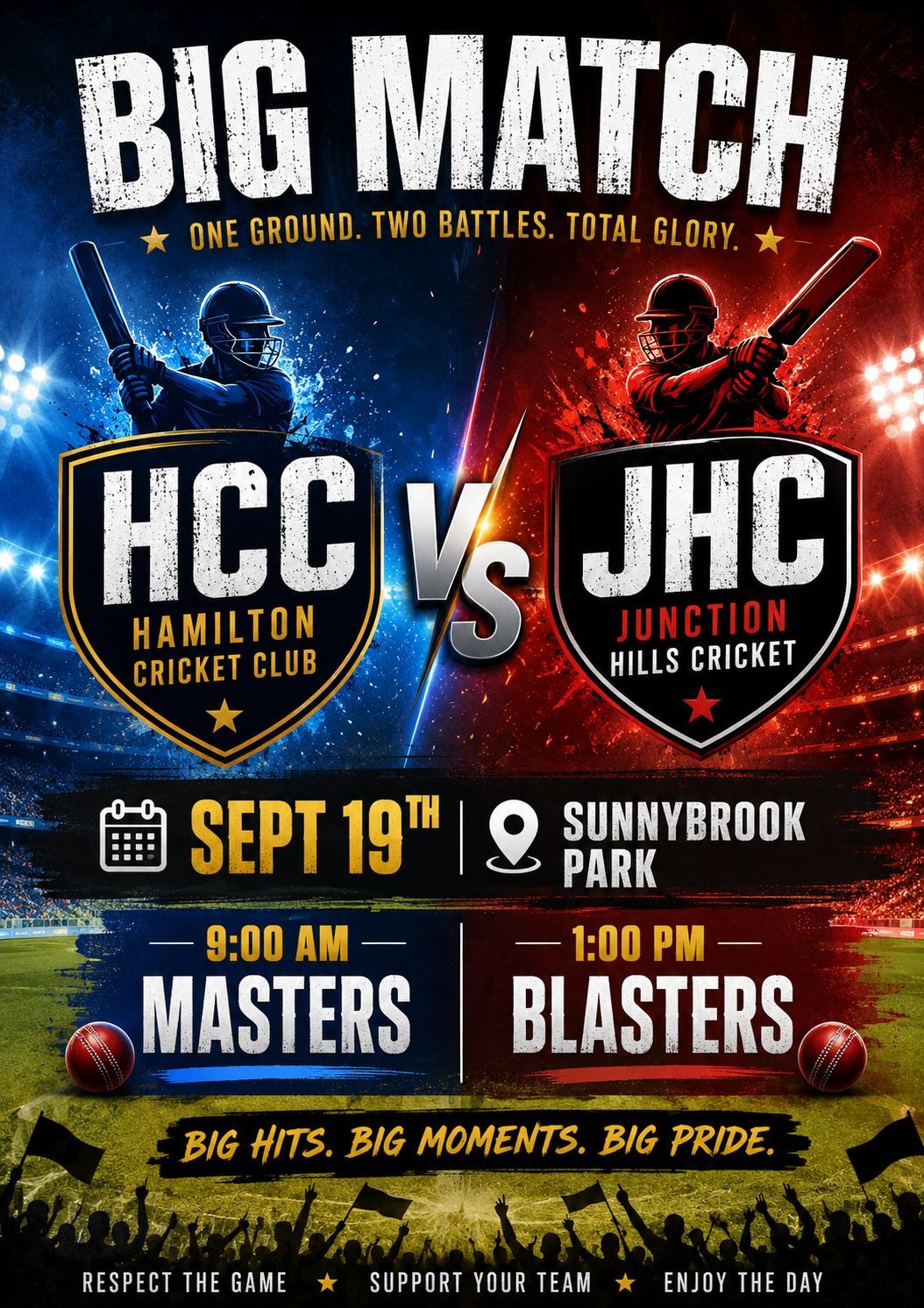 HCANN Big Match 2026